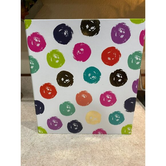 Colorful Mary Beth Class Act Stationery "Fancy And Foiled" Binder - Picture 1 of 6